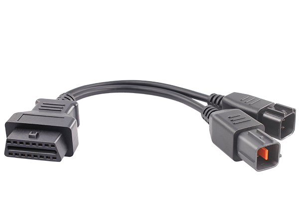 KAWASAKI 4pin+6 Pin cable